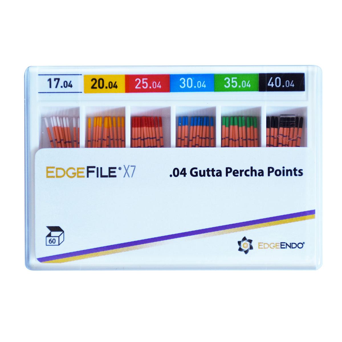 PUNTA GUTTAPERCHA EDGEFILE X7 .04 EDGEENDO