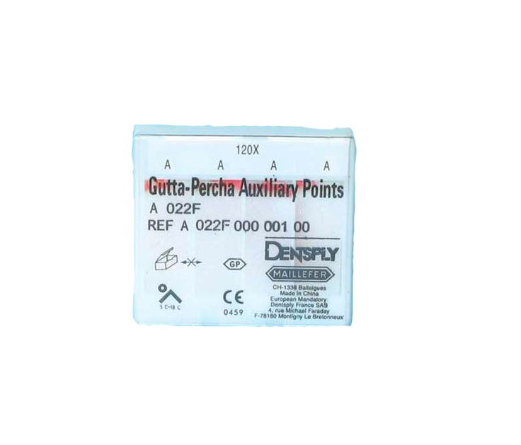 PUNTAS GUTAPERCHA AUXILIAR DENTSPLY SIRONA