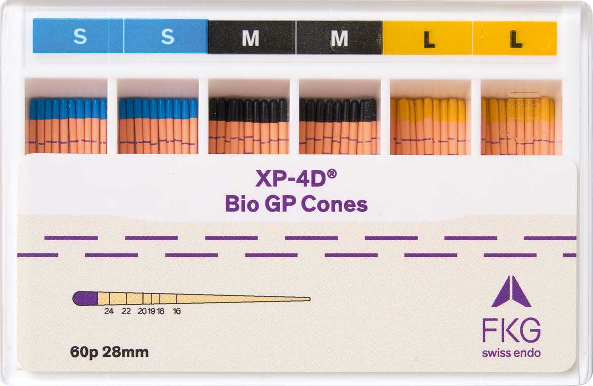 PUNTAS DE GUTAPERCHA XP-4D  60U FKG