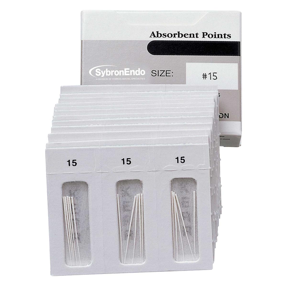 PUNTAS PAPEL ABSORBENTE ENDODONCIA N 15 200U. - KERR ENDODONTICS