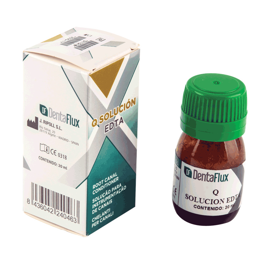 Q-SOLUCION EDTA 20ML DENTAFLUX