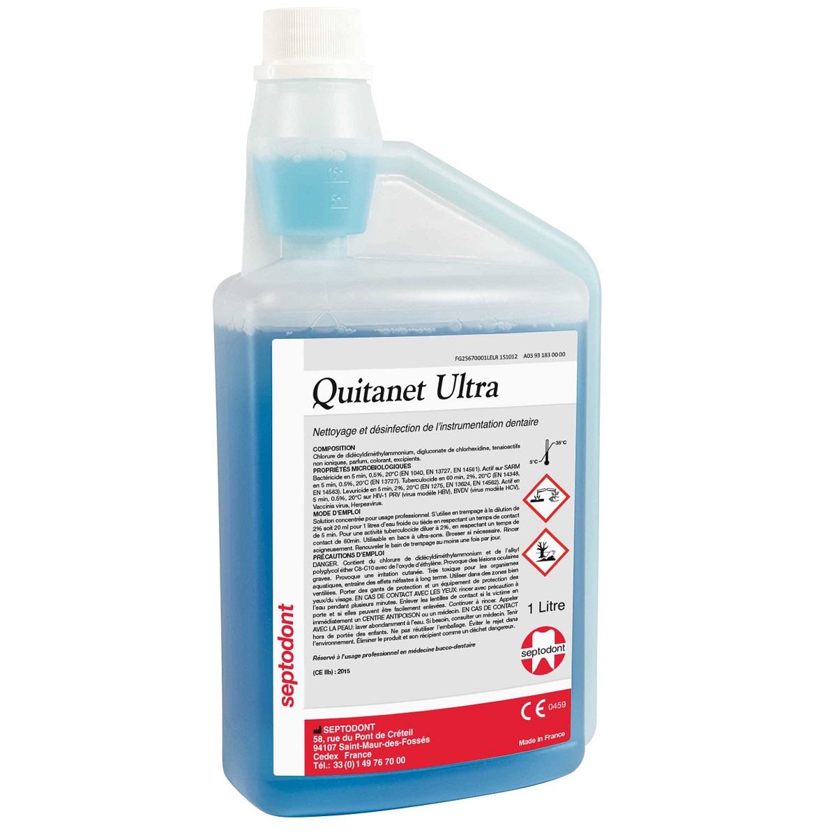 QUITANET ULTRA 1 LITRO SEPTODONT