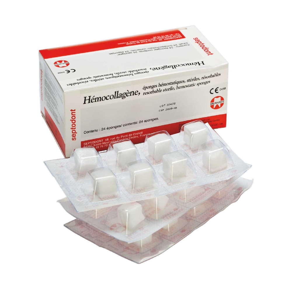 HEMOCOLLAGENE 24 ESPONJAS  SEPTODONT