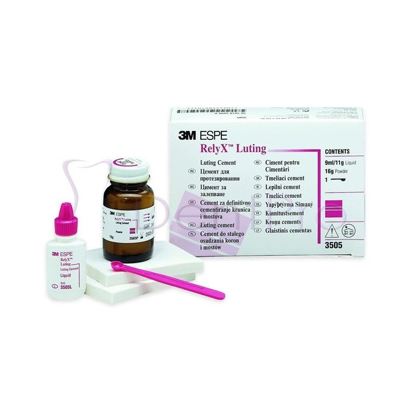 RELYX CEMENTO DEFINITIVO 16GR + 9ML 3505 3MESPE