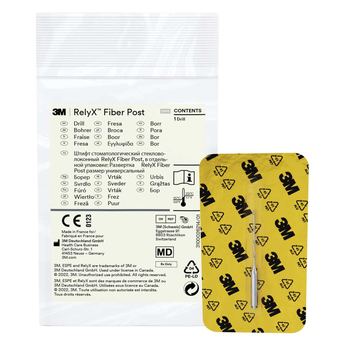 FRESAS RELYX FIBER POST SOLVENTUM