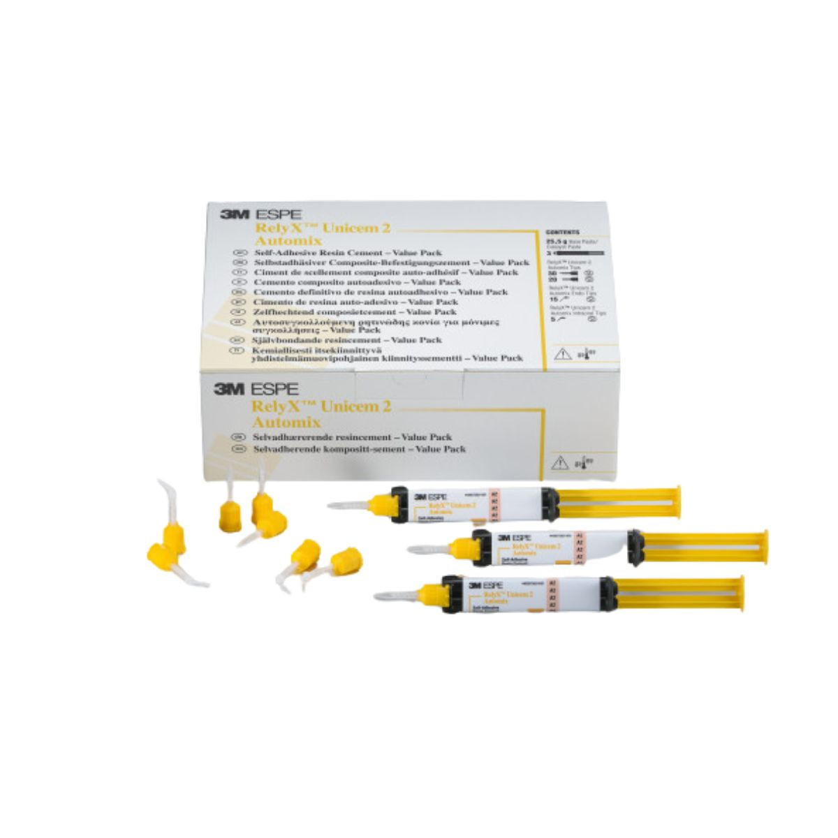 CEMENTO RELYX UNICEM 2 AUTOMIX 3 JERINGAS SOLVENTUM