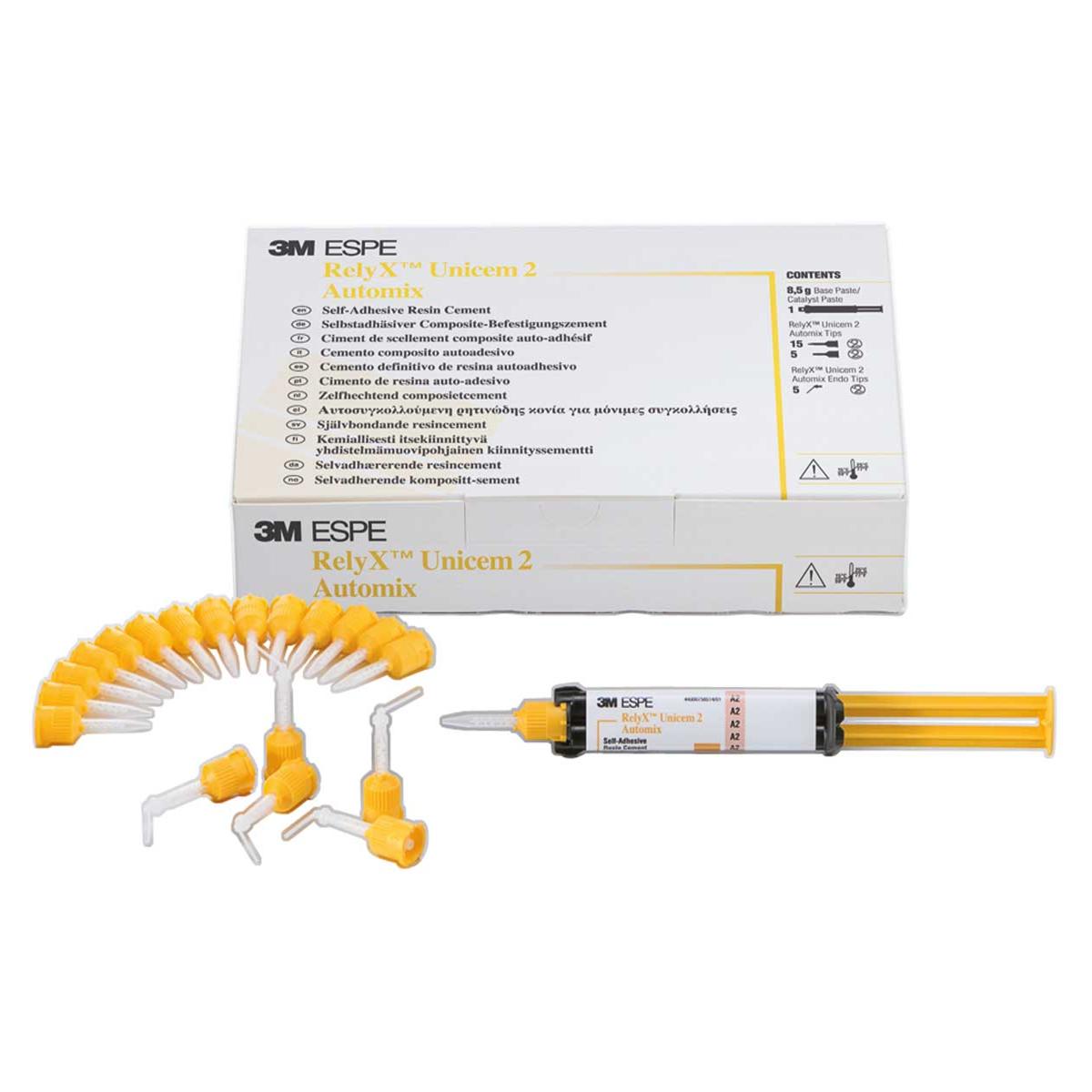 RELYX UNICEM 2 AUTOMIX PUNTAS ESTÁNDAR 30U SOLVENTUM