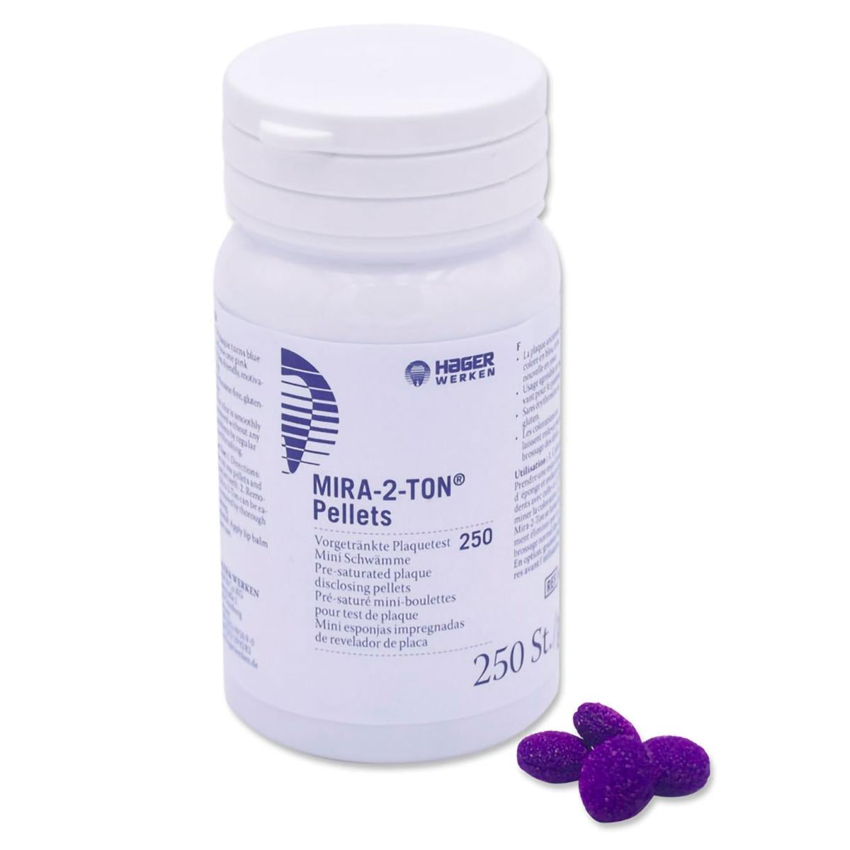 REVELADOR PLACA MIRA 2 TON PELLETS 250U - HAGER WERKEN