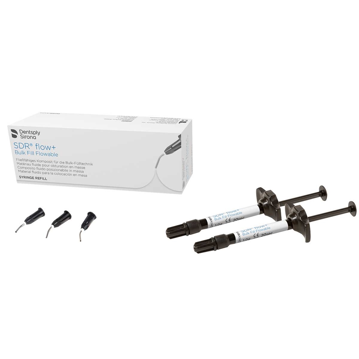SDR FLOW + JERINGAS UNIVERSAL 10X1G DENTSPLY