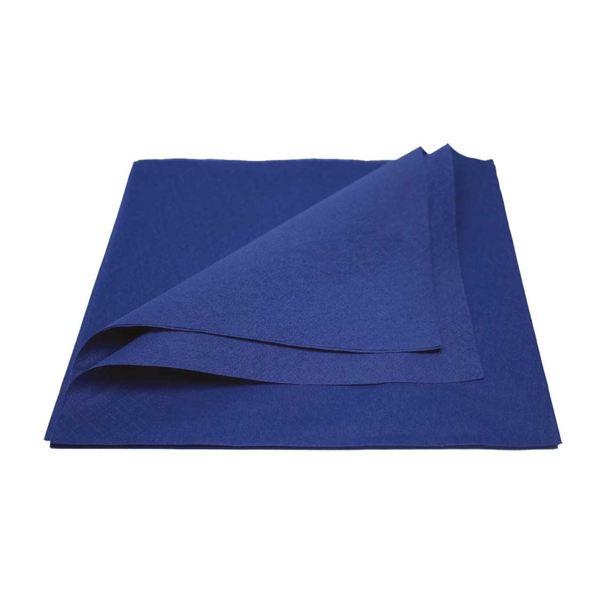 SERVILLETAS TRIPLE CAPA AZUL OSCURO CYBERTECH