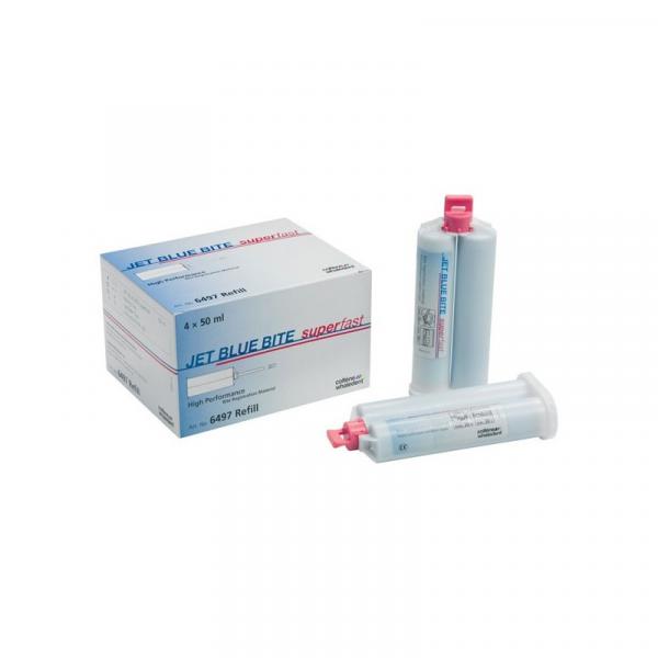 SILICONA JET BLUE SUPERFAST REFILL PACK 4X50ML