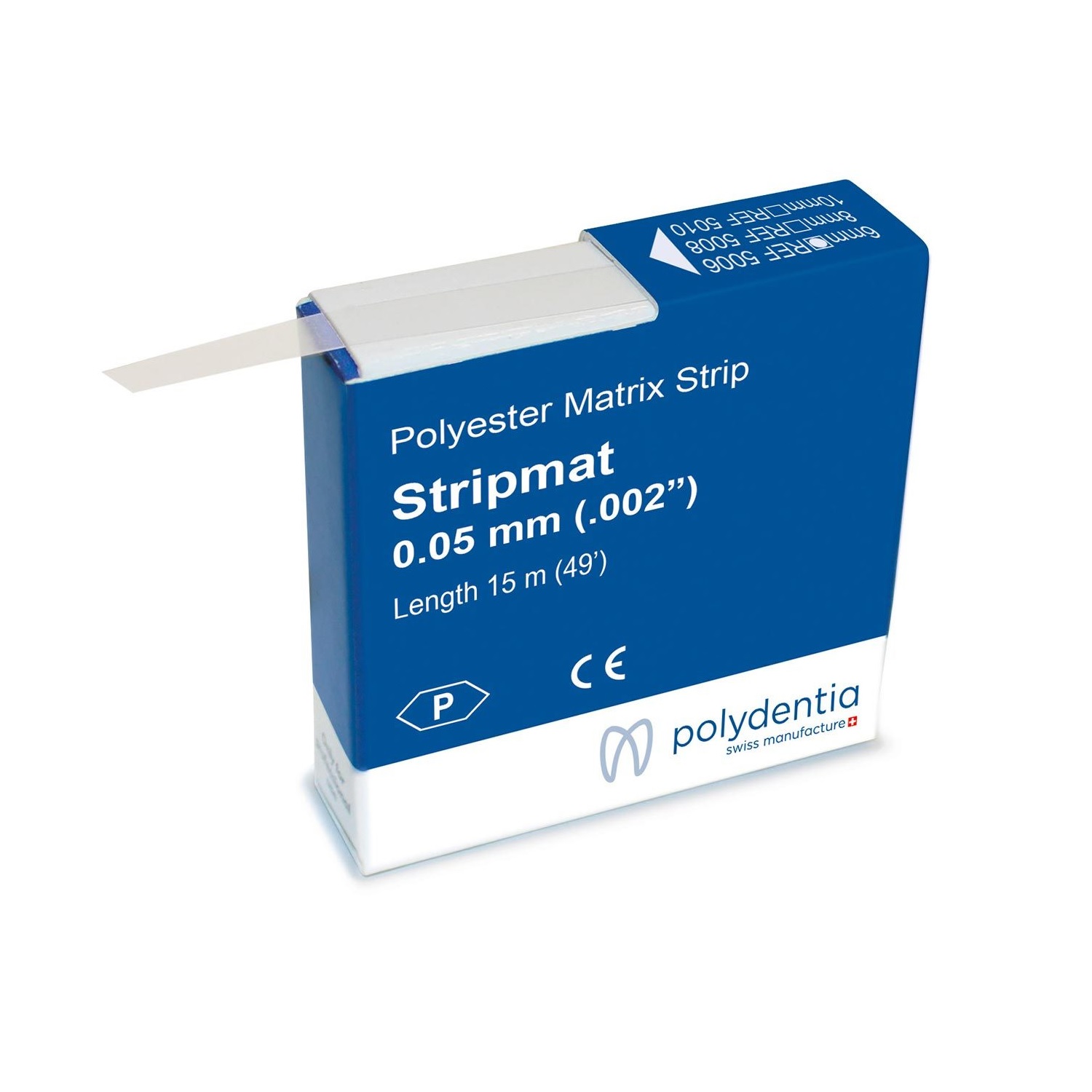 STRIPMAT MATRIZ TRANSPARENTE ROLLO 8MM - POLYDENTIA
