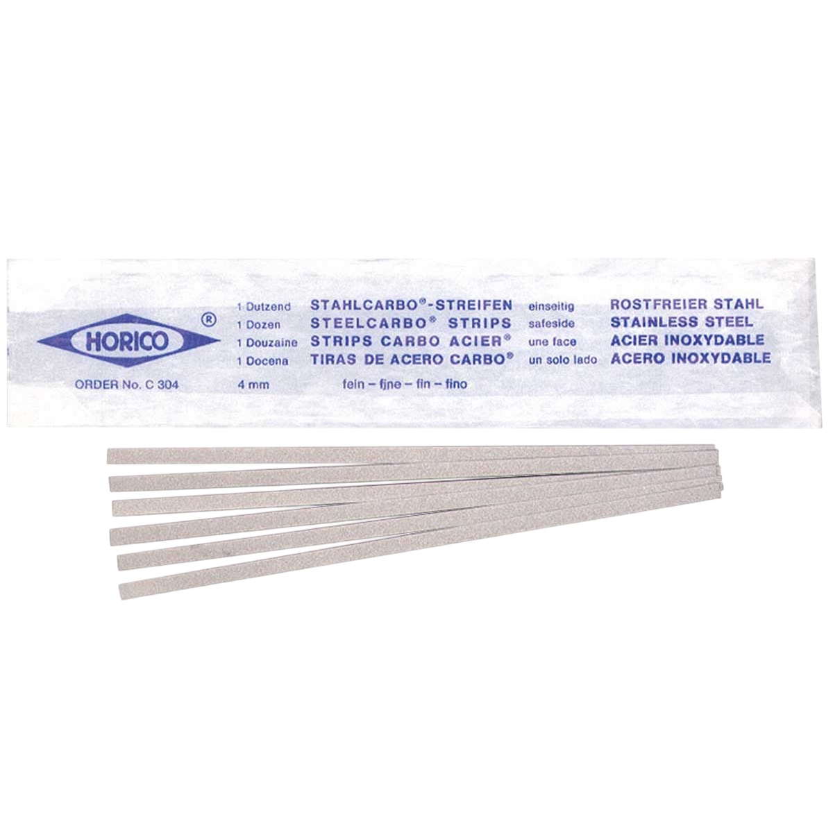 TIRAS DE ACERO PARA PULIDO 1 LADO 306 HORICO