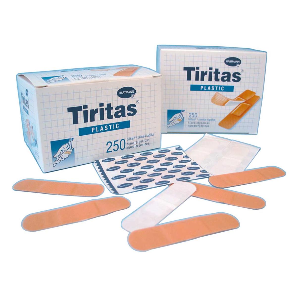 TIRITAS PLASTIC 19X72MM 250U HARTMANN