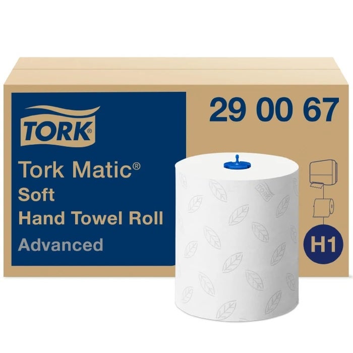 TOALLA ROLLO TORK ADVANCED BLANCA 21CM*150M 6U SCA