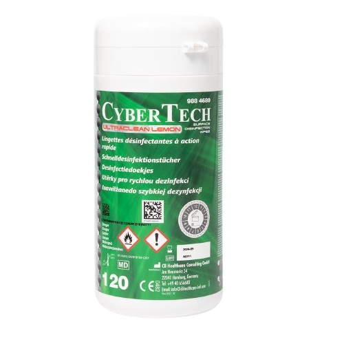BOTE TOALLITAS DESINFECTANTE CYBERTECH