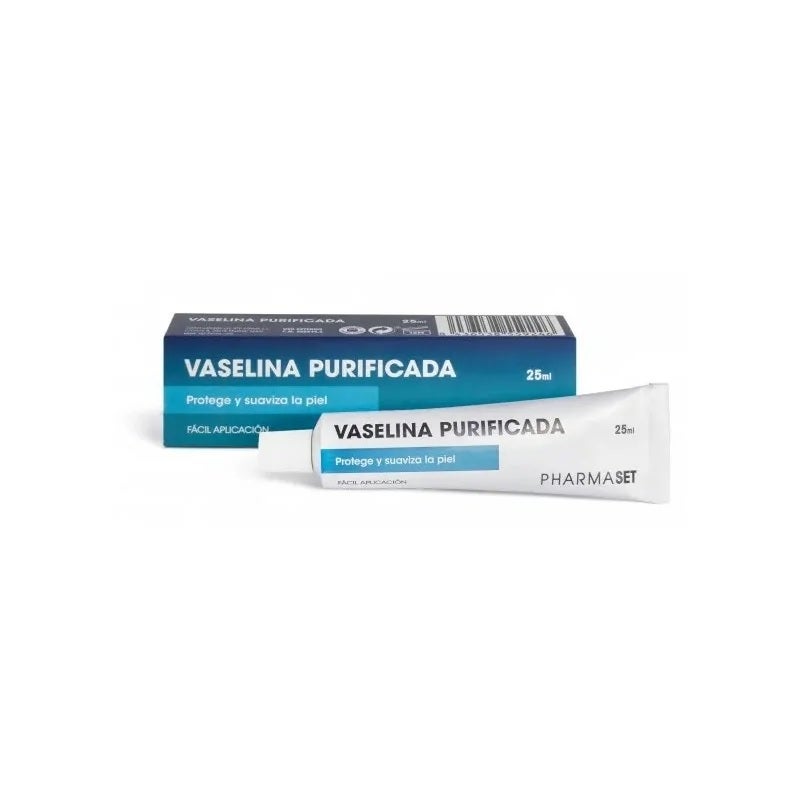 VASELINA PURIFICADA TUBO 25ML PHARMASET