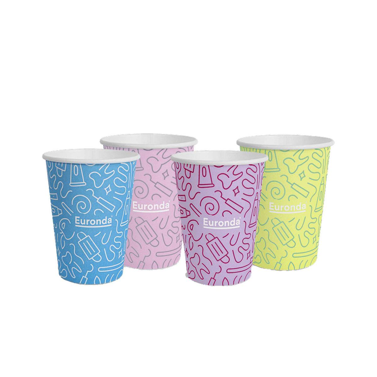 VASO PAPEL GRAFFITI EURONDA