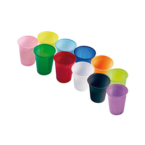 VASOS PLASTICO MONOART AZUL CLARO 3000UDS EURONDA