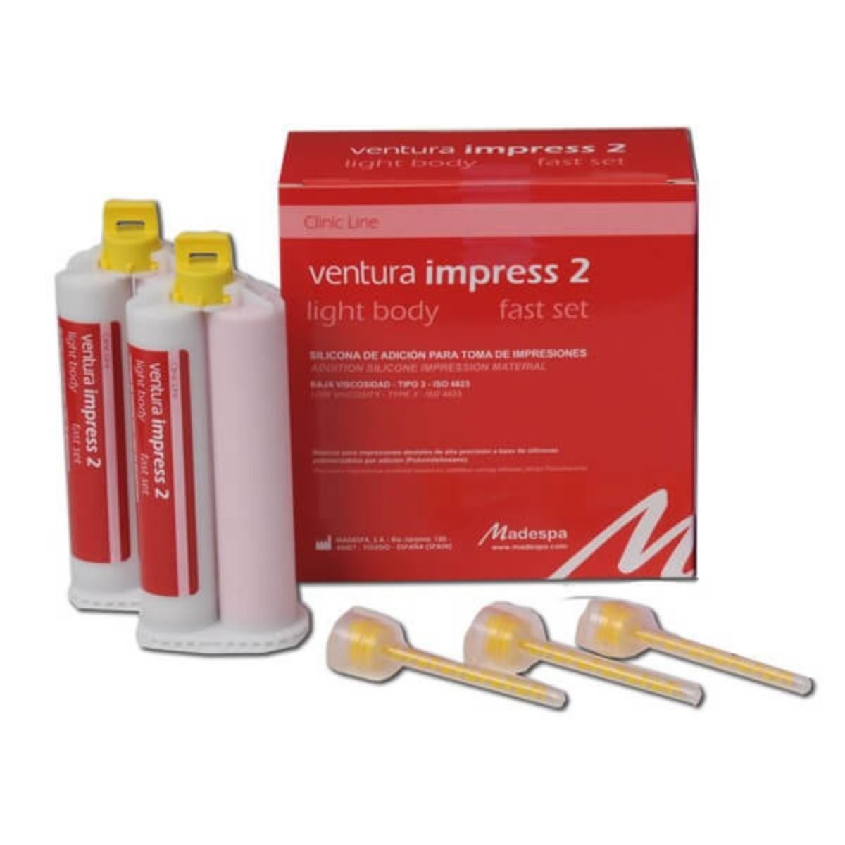 VENTURA IMPRESS 2 LIGHT BODY 2X50ML + 12 P MADESPA