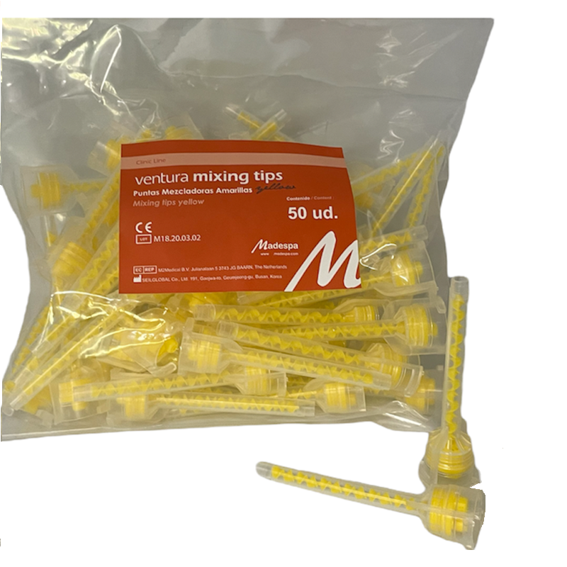 PUNTAS DE MEZCLA AMARILLAS VENTURA 50U MADESPA