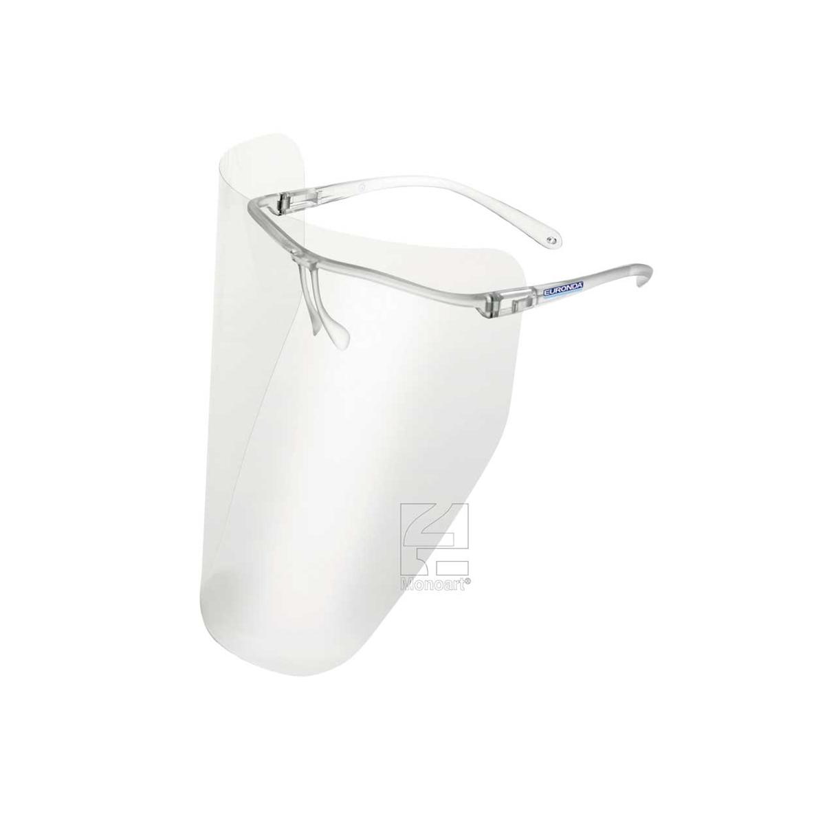 VISOR MONOART TRANSPARENTE +10 PANTALLAS - EURONDA