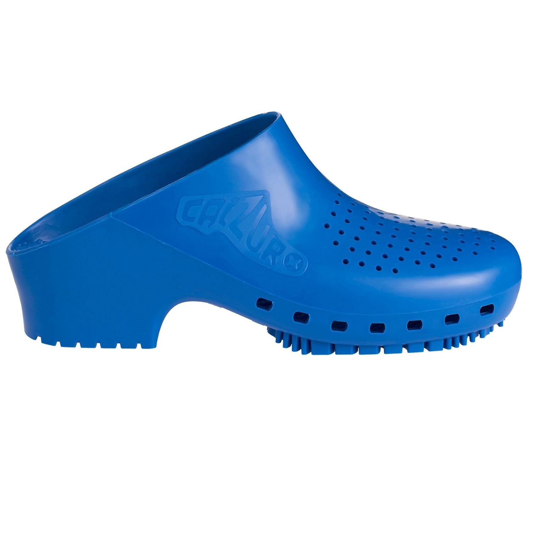 ZUECOS DE GOMA CALZURO BASICO AZUL T.42/43.