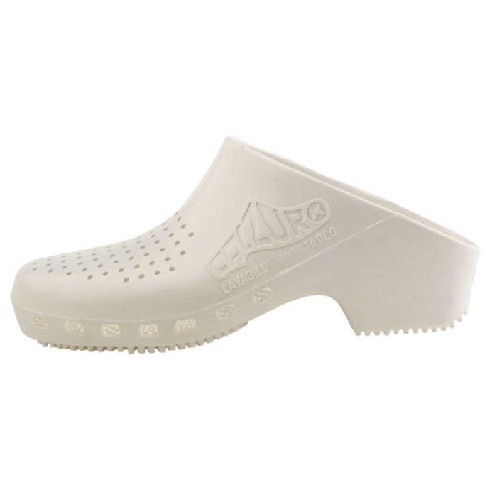 ZUECOS DE GOMA CALZURO BASICO BLANCO T.34/35.