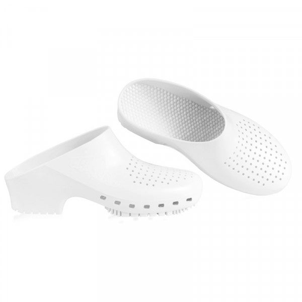 ZUECOS DE GOMA CALZURO BASICO BLANCO T.39/40.