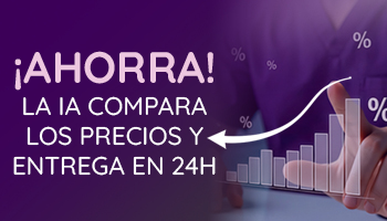 Comparador de precios de material dental IA para comparar precios de material dental en Dentigram